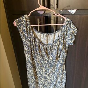 J for Justify Navy Floral Dress